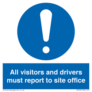 Visitors & drivers to office
